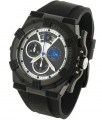 Stuhrling Falcon Black Ronda Chrono Mens Watch 220 